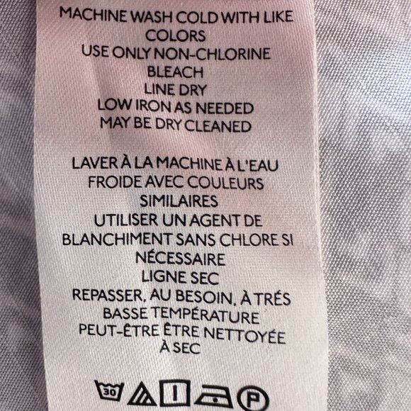 Anthropologie Ariana Asymmetrical Ruffle-Hem Dress  Black & White Size L NWT - Picture 8 of 14